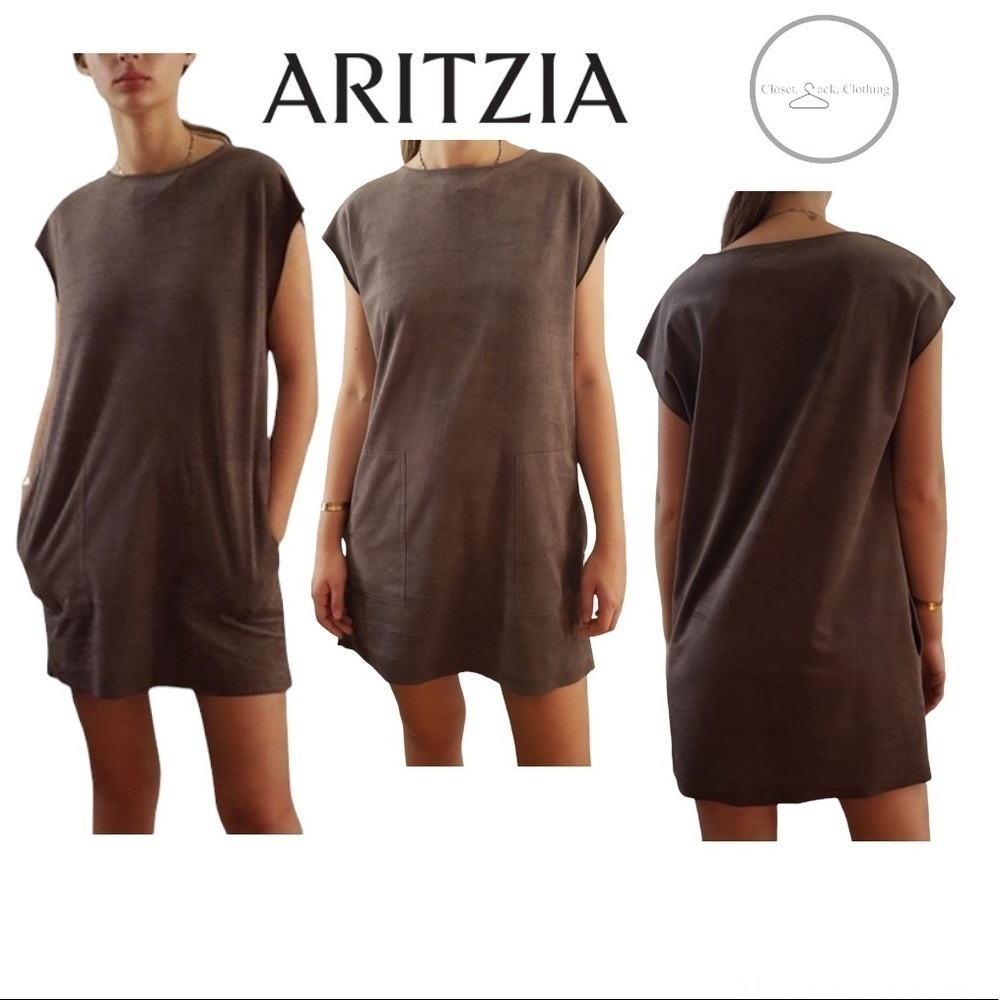ARITZIA Wilfred Free Nori Dress in Olive Size XXS